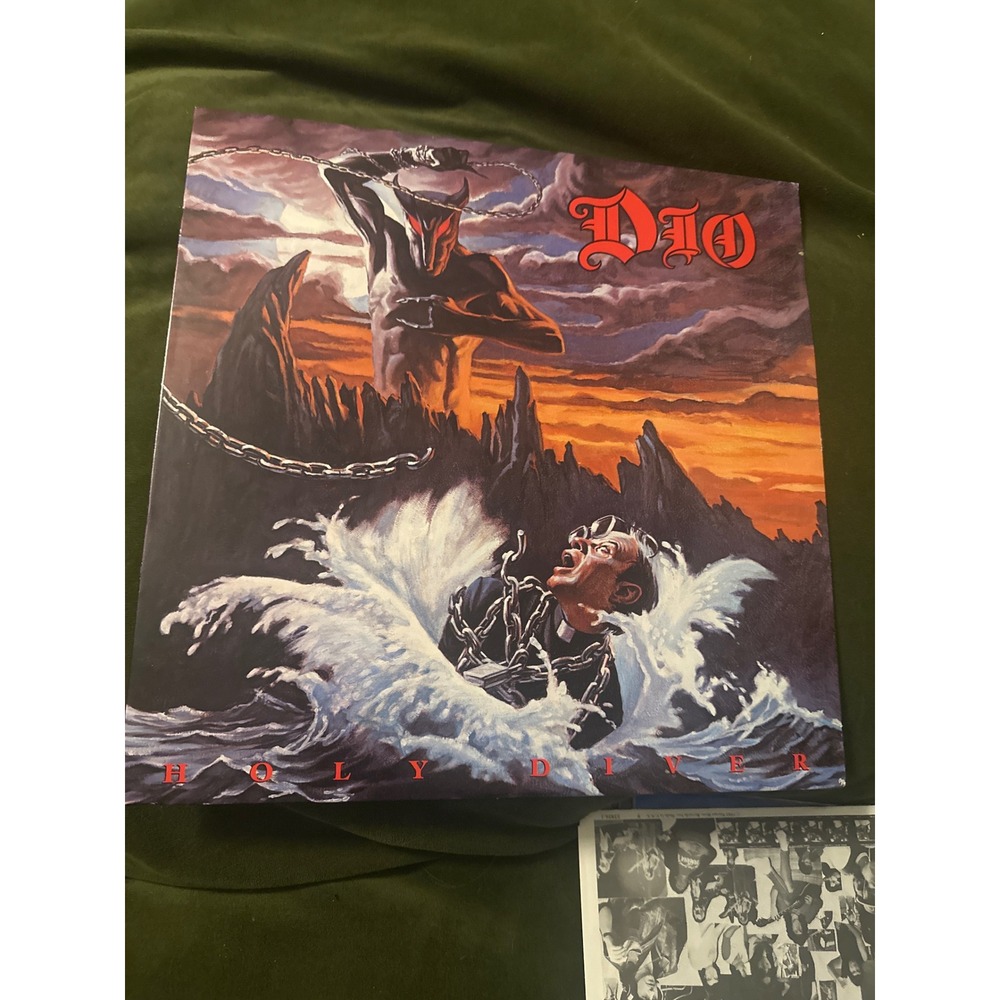 Dio Holy Diver Vinyl Record LP 1983 Warner Bros 1-23836 Rainbow in the Dark